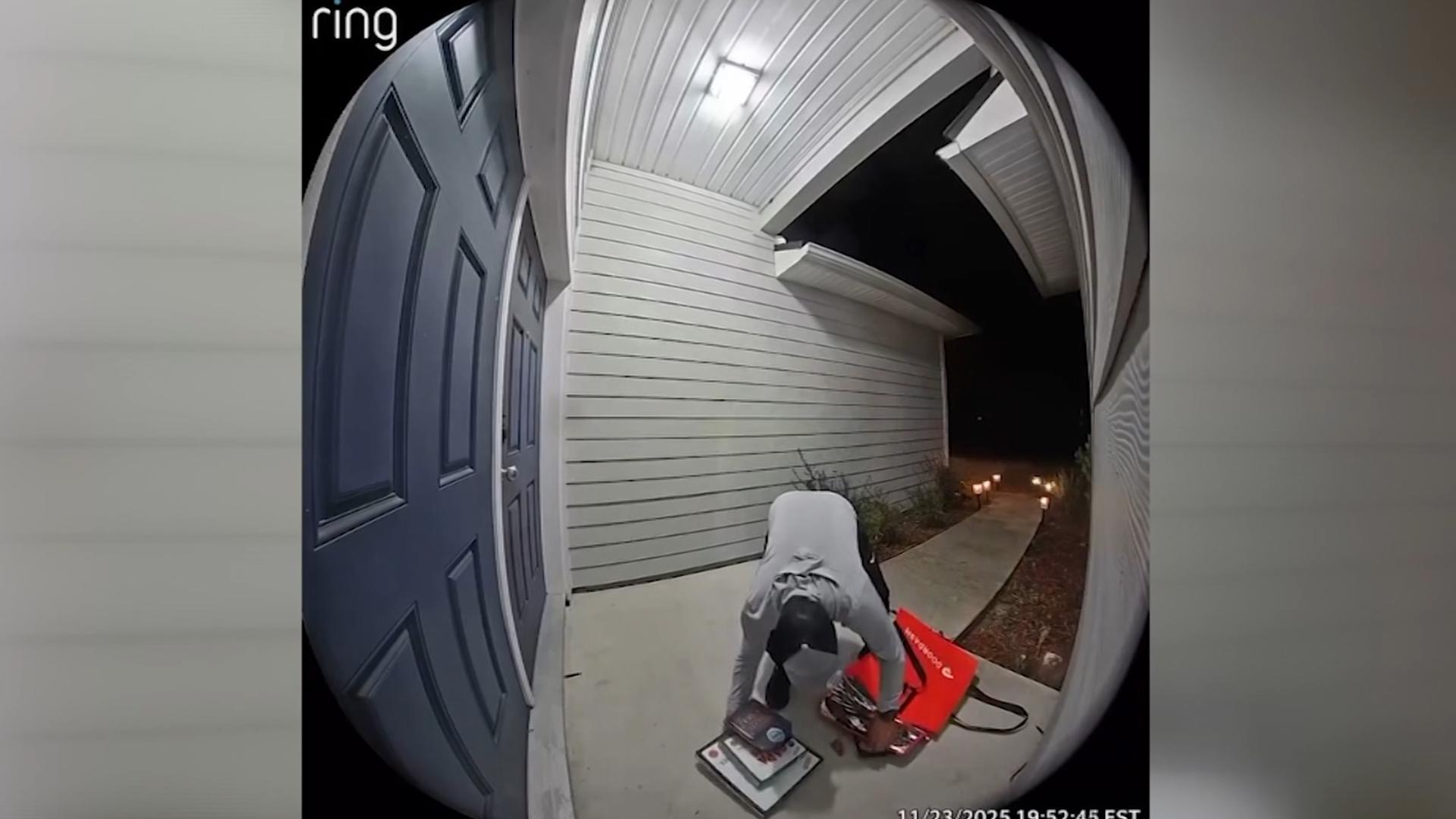 It S Disgusting Family Outraged After Doordash Driver Mishandles Food