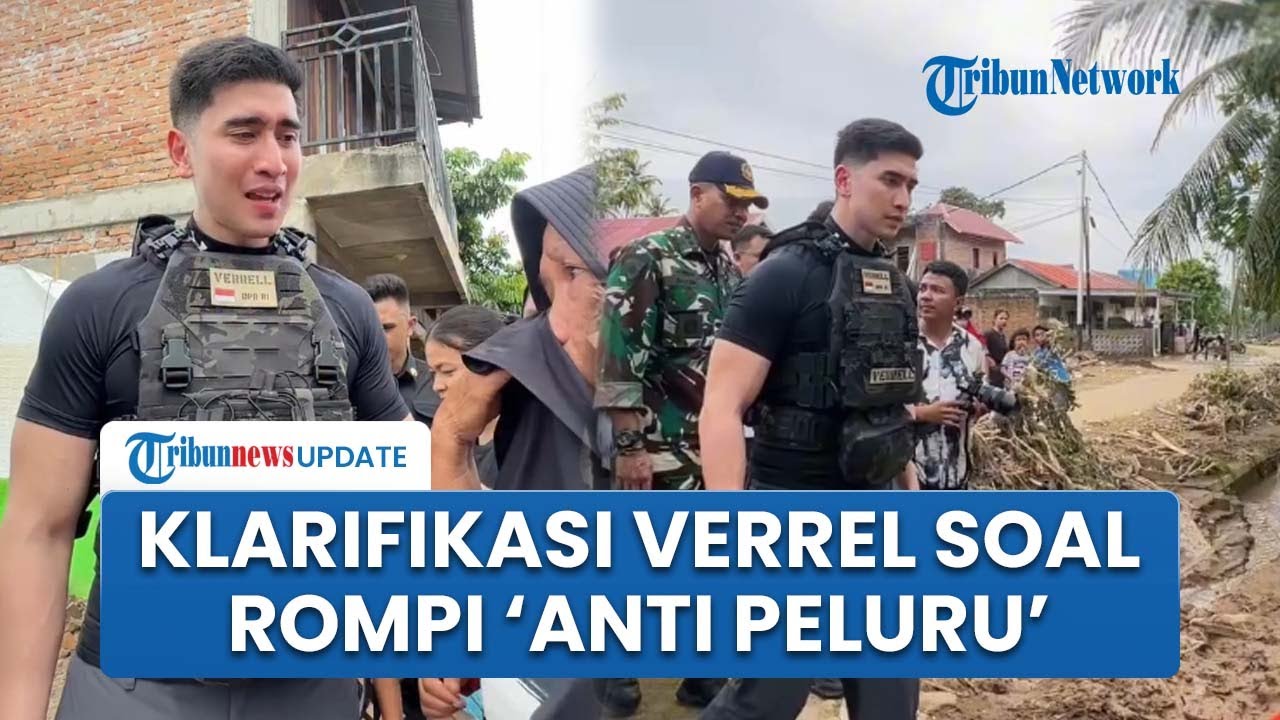 Dituding Pakai Rompi Antipeluru, Verrel Bramasta Beri Klarifikasi: Ini ...