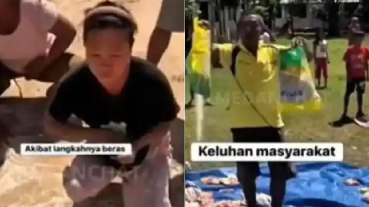Bantuan Helikopter Tumpah, Warga Kumpulkan Beras Campur Tanah, Pemprov Sumut Beri Penjelasan