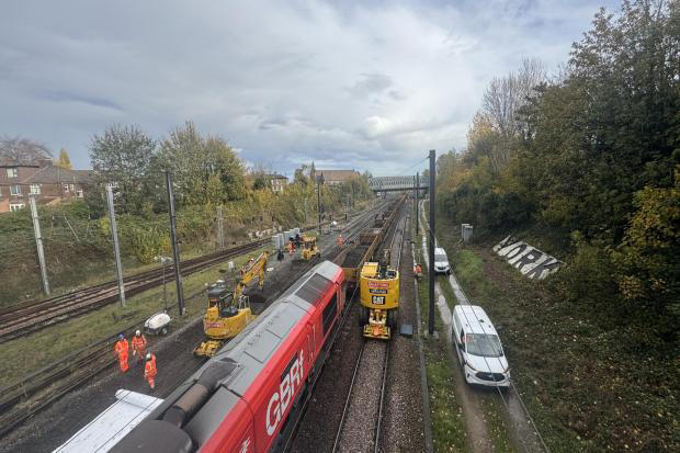 'Thanks' after major rail works in and around York