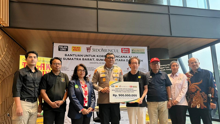 Sido Muncul Bantu Korban Bencana Sumatera Rp 900 Juta