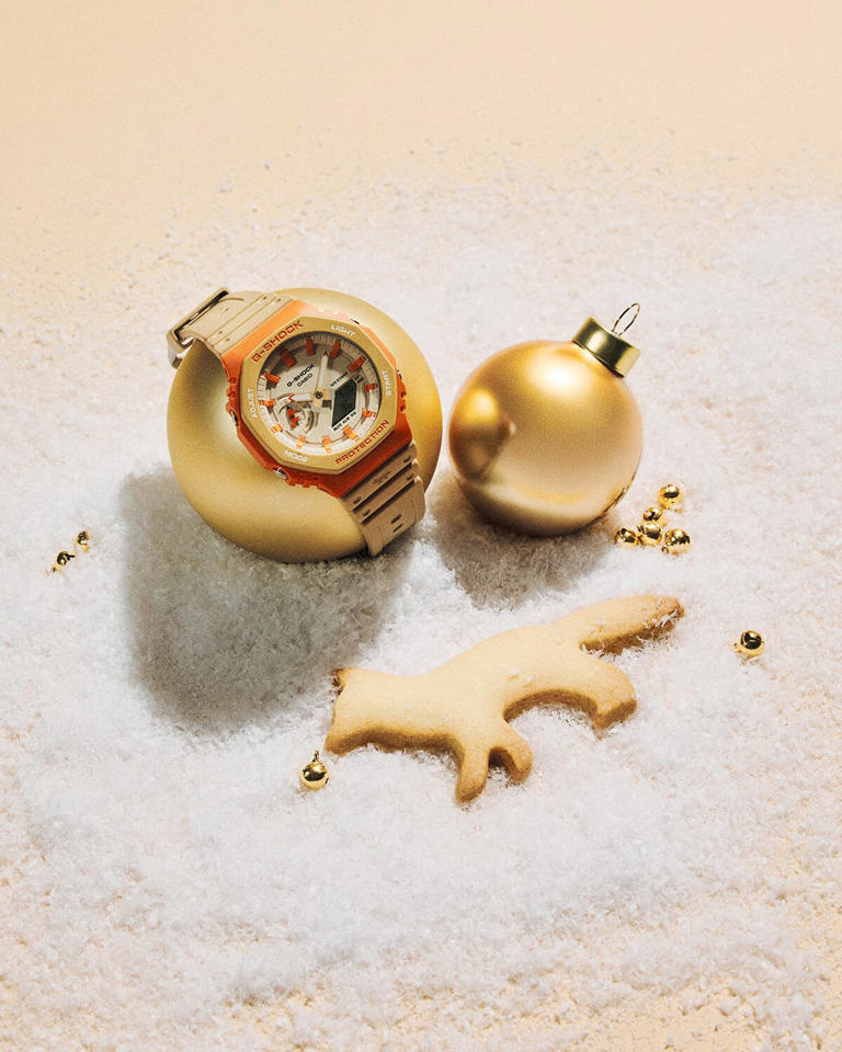 Maison Kitsuné×G-SHOCK】ホリデーに贈りたいコラボウォッチが誕生！