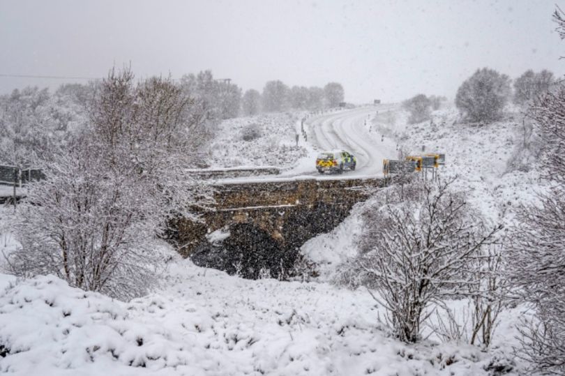 UK rain bomb set to hit - but will turn to snow in four counties in England