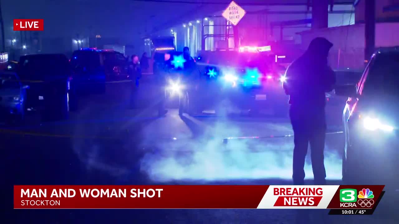 2 shot in drive-by shooting in Stockton, sheriff's office says
