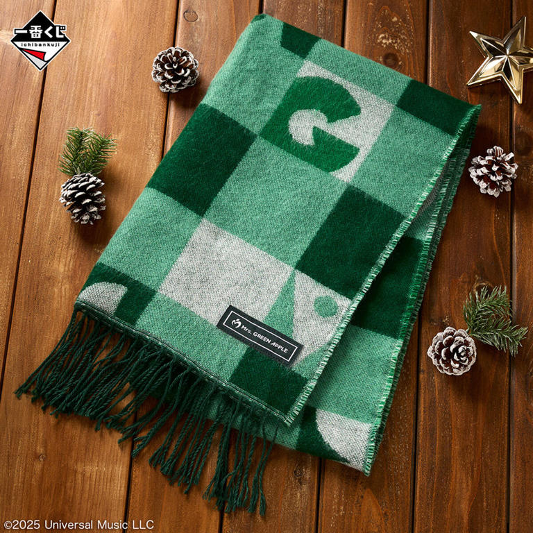 Mrs.GREEN APPLE 一番くじ ラストワン クッション ライト ボード ローソン】『Mrs. GREEN APPLE』の一番くじを発売 - ラストワンはロゴ