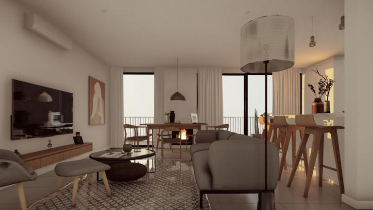 Casas novas com lareiras modernas para noites aconchegantes de inverno
