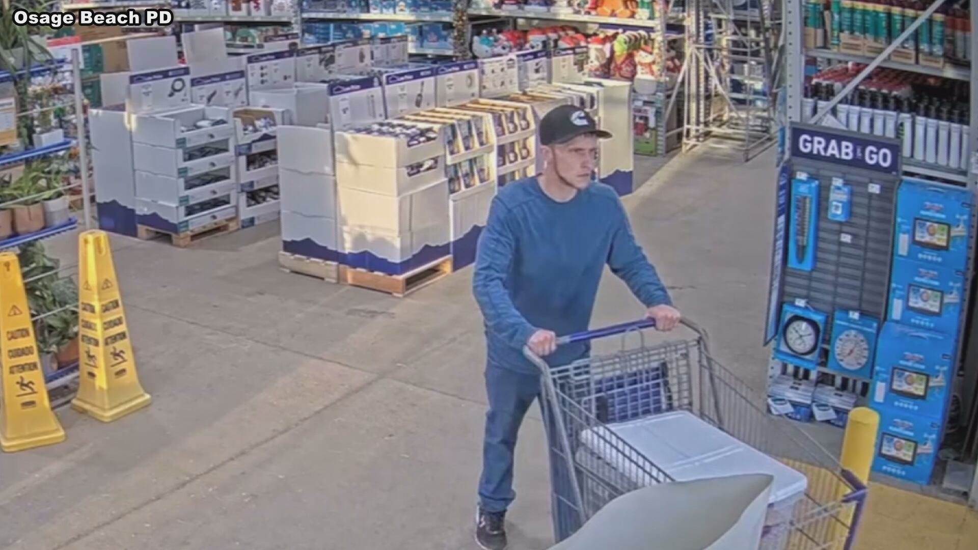 Catch-a-Crook: Osage Beach police seek man who may be connected to theft