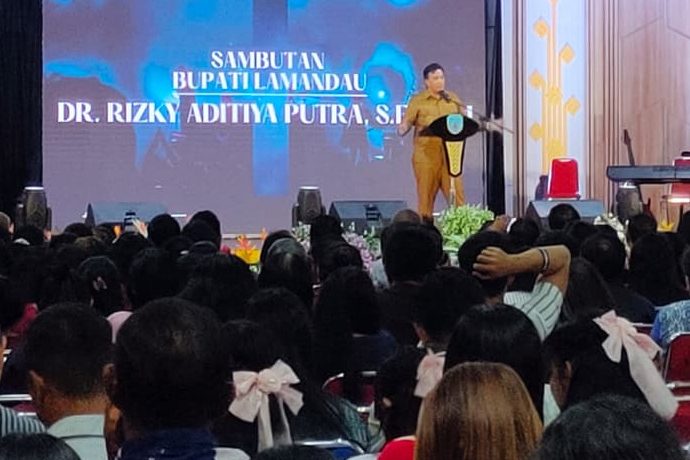 KKR Pertama di Lamandau Ramai, Bupati: Alat Penguat Toleransi dan Persatuan