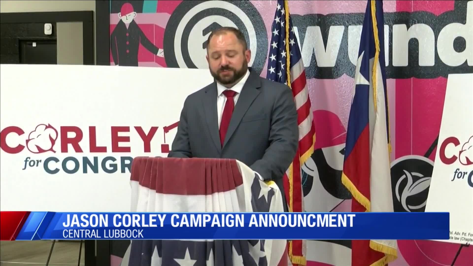 County Commissioner Jason Corley has officially announced his candidacy ...