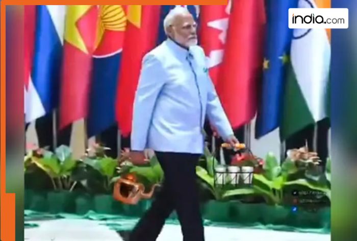 Congress posts AI video of PM Modi selling tea at red-carpet event ...