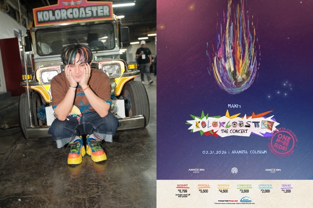 Maki announces one more ride for ‘Kolorcoaster’ concert in February 2026