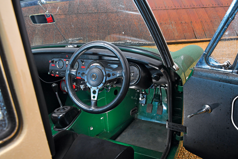 MG Midget racer: small victories