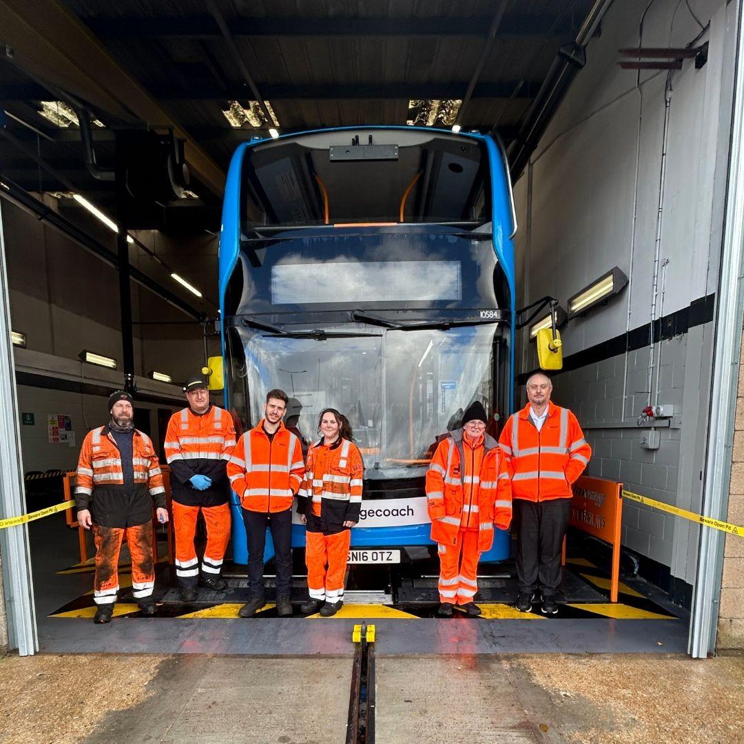 Bus operator invests in state-of-the-art ATF facility at Eastbourne depot