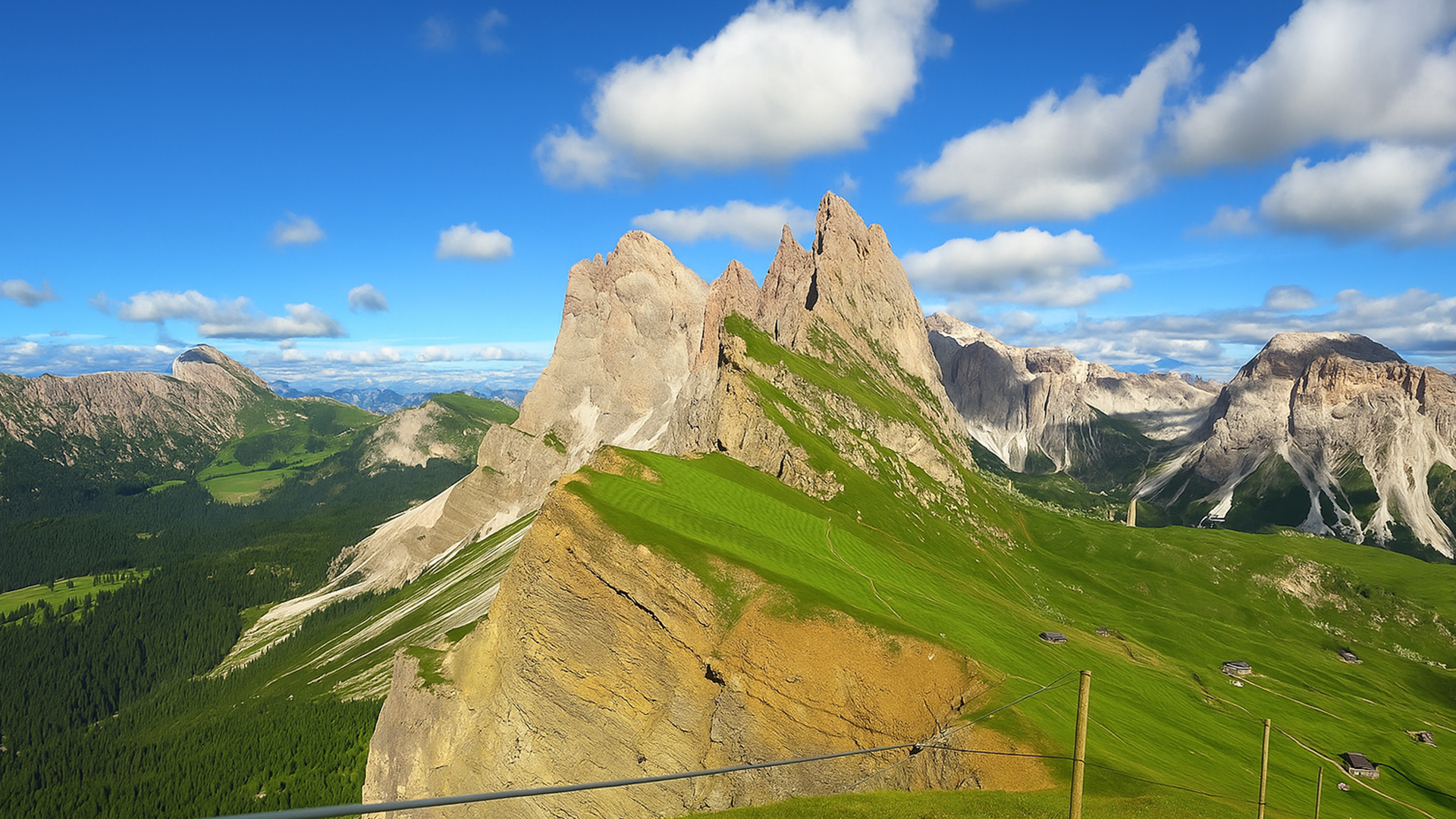 Seceda Dolomiti: panorami mozzafiato sul sentiero Puez Odle (4K)