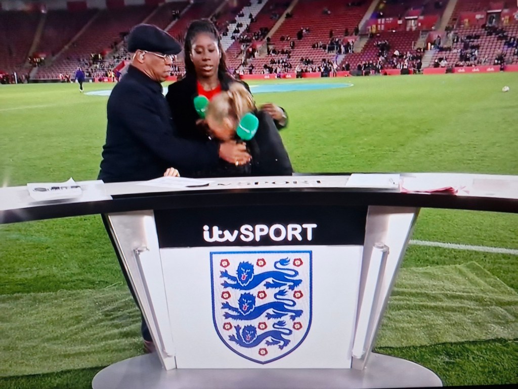 Sports presenter ‘really embarrassed’ after collapsing live on ITV