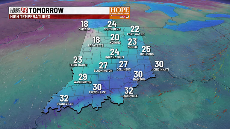 Light snow tonight, and an Arctic blast to close out the week | Dec. 3 ...
