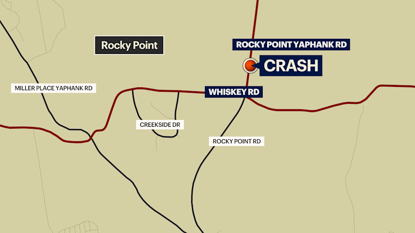 Woman killed after crashing into tree in Rocky Point