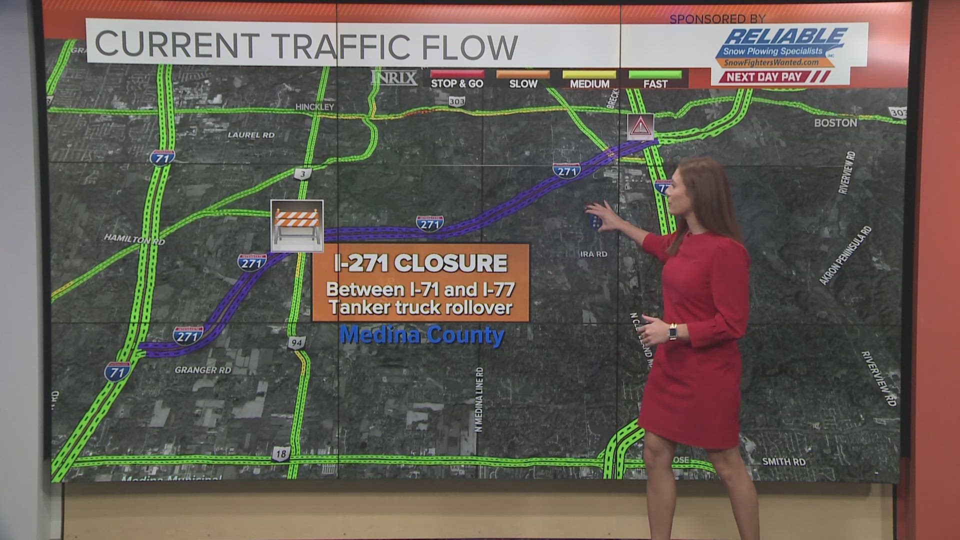 Traffic alert: I-271 closed in both directions in Medina County due to ...