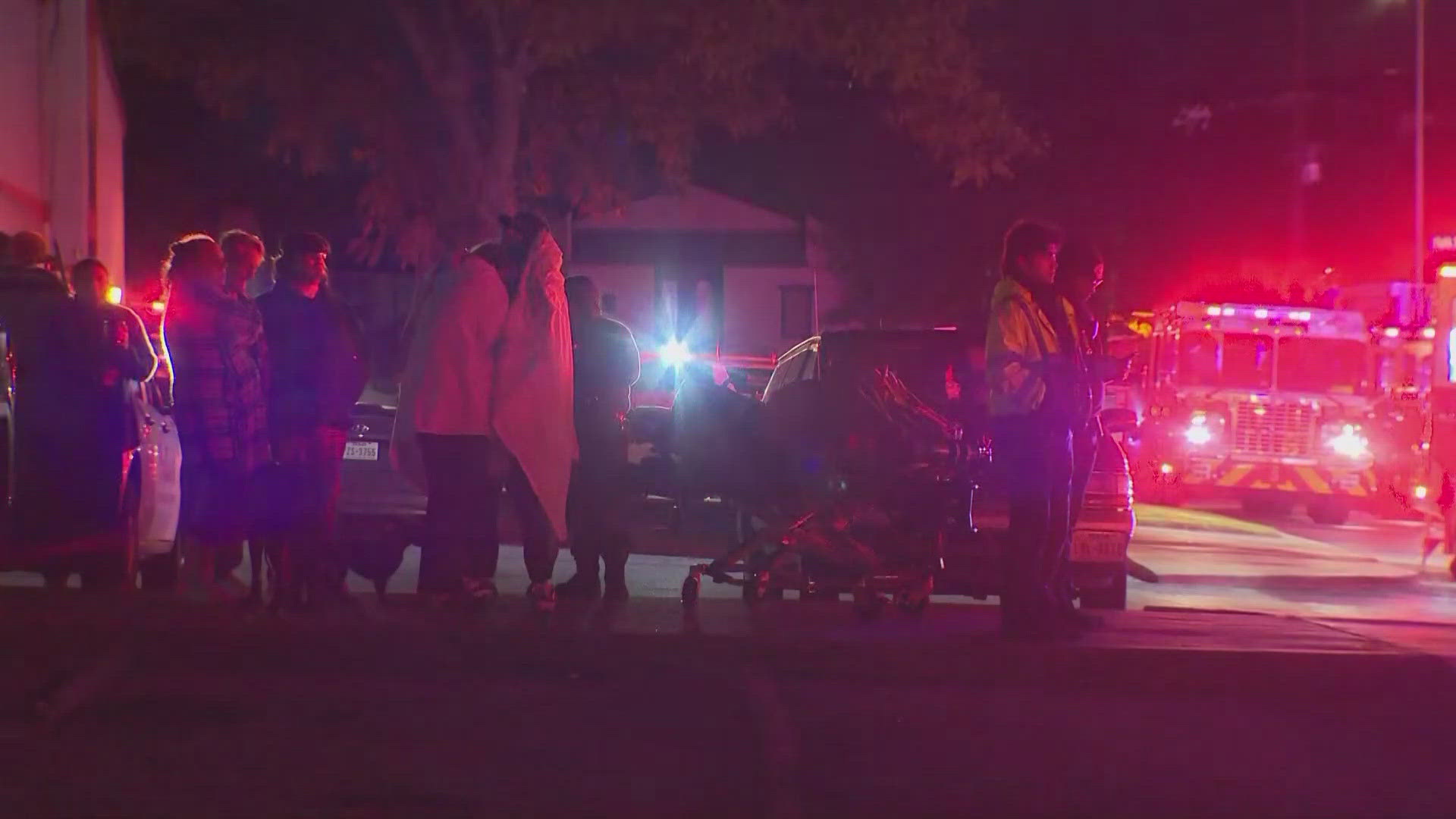 A major apartment fire displaced 15 people, no one was hurt