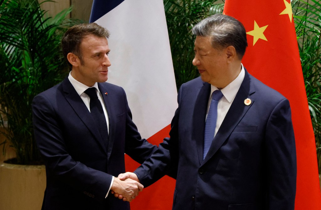 Macron arrives in China for talks with Xi on trade ties and Russia’s ...