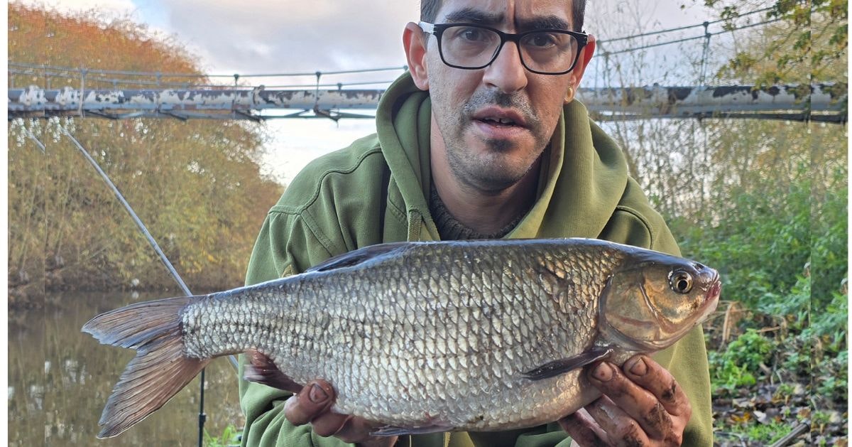 Surprise fish caught from the River Don