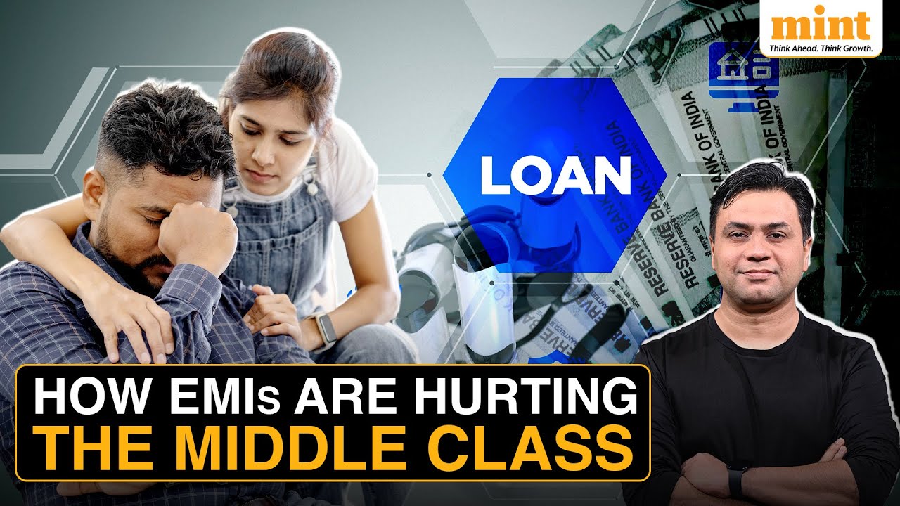 EMI Burden Now Haunting The Middle Class As Average Debt Per Indian ...