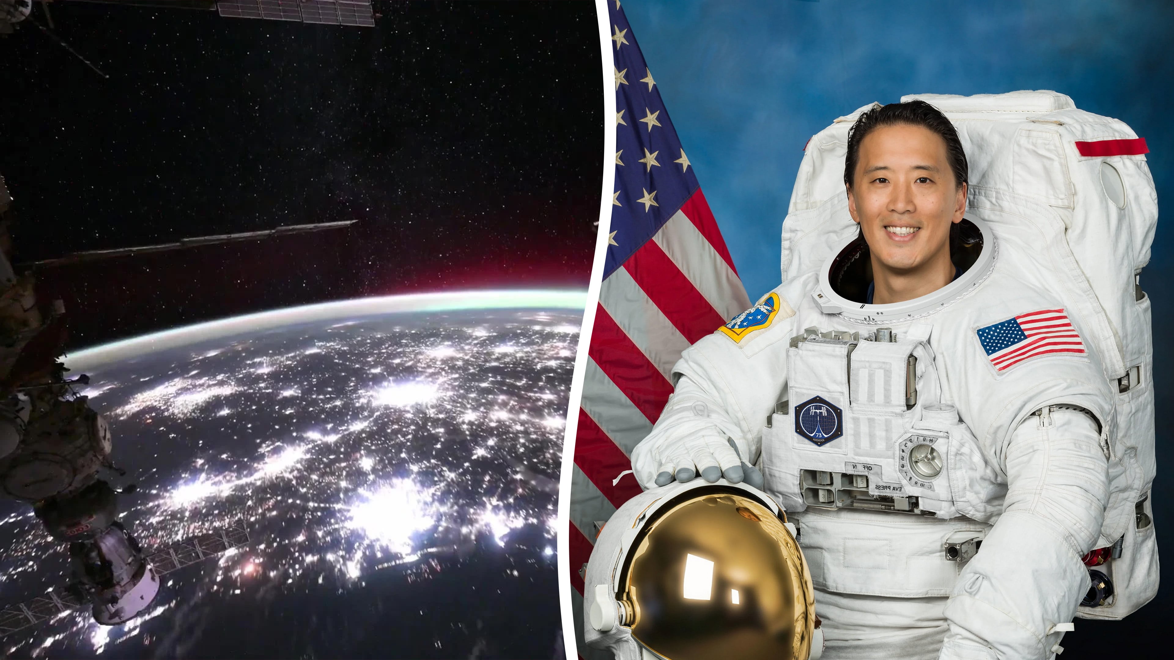 Spaceman captures jaw-dropping views of aurora from orbit