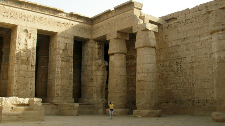 When Egyptian archaeologists opened three 4,000-year-old rock-cut tombs ...