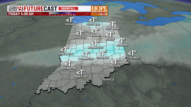 Light snow tonight, and an Arctic blast to close out the week | Dec. 3 ...