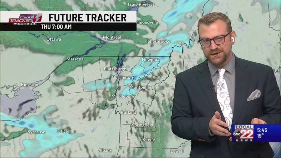 Snow squalls, bitter wind chills by Thursday morning