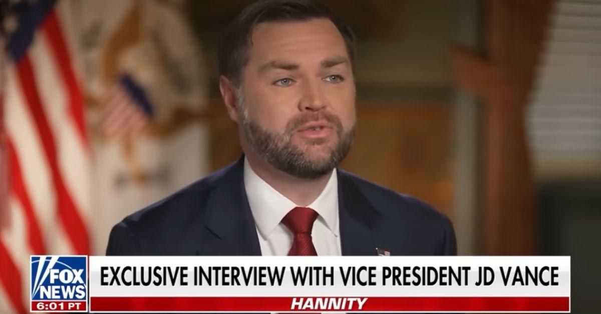 J.D. Vance insists his main focus is doing his current job.Fox News/YouTube