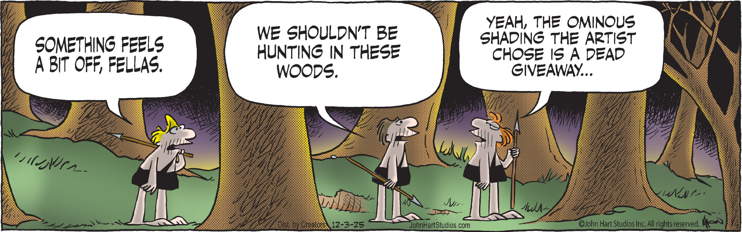 The latest “BC.” comics by Hart and Mastroianni