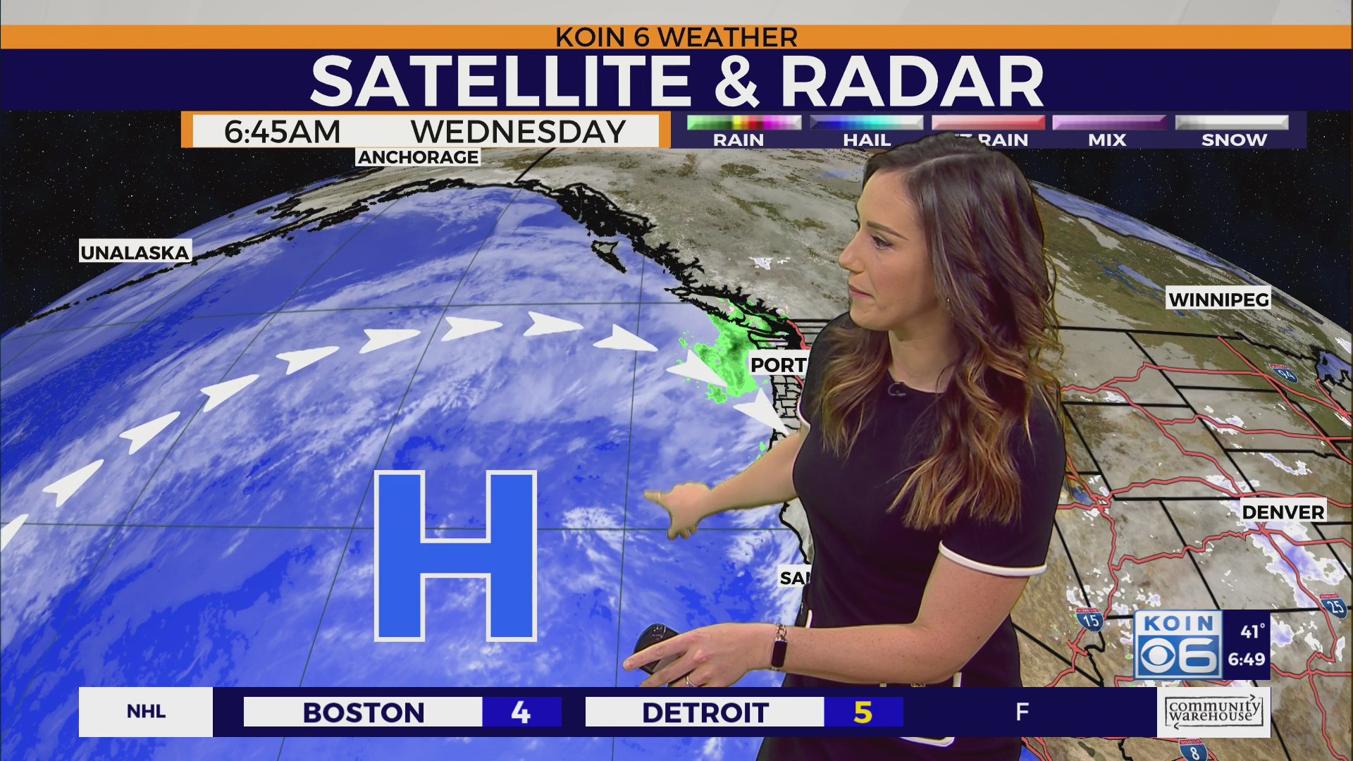 Weather forecast: Rainy pattern takes hold of Portland Thursday and beyond