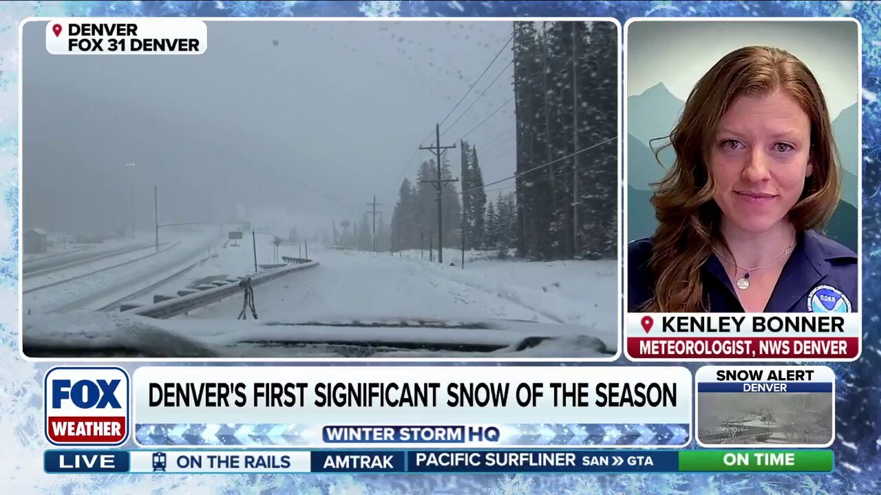 Denver experiences first significant snowfall of the season with more ...