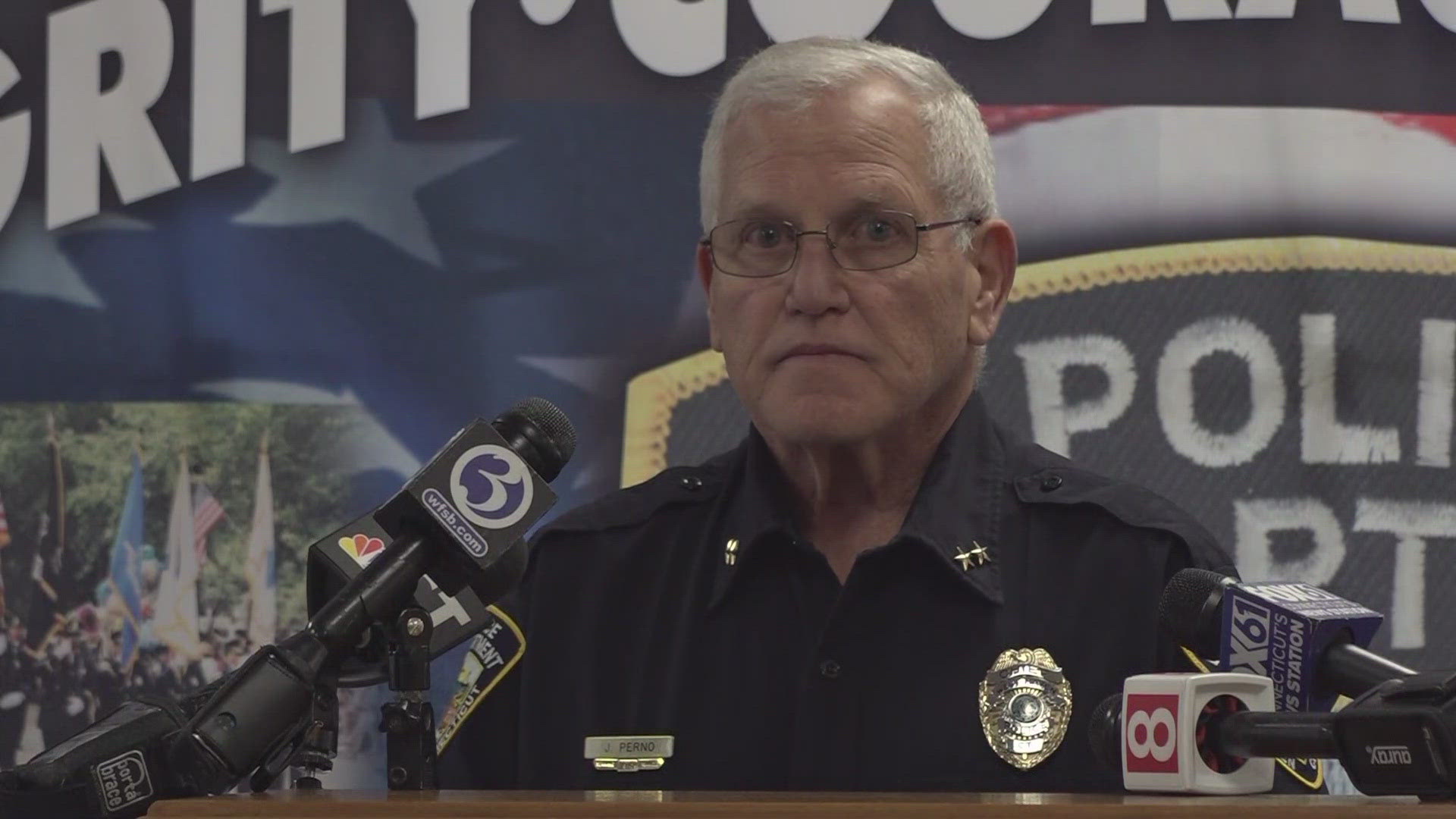 West Haven officials provide update on police officer placed on leave