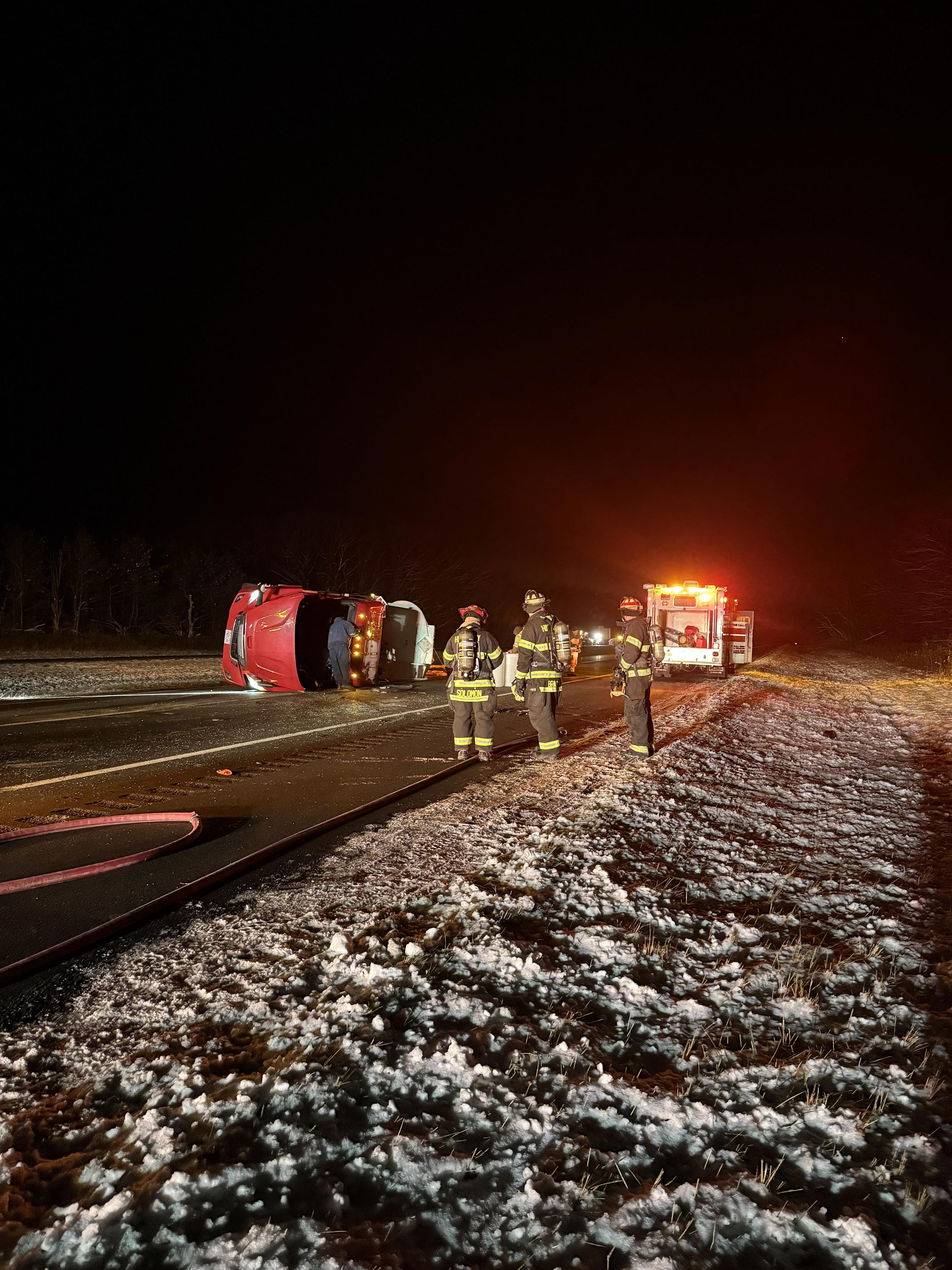I-271 in Medina County reopens after tanker crash, ethanol cleanup