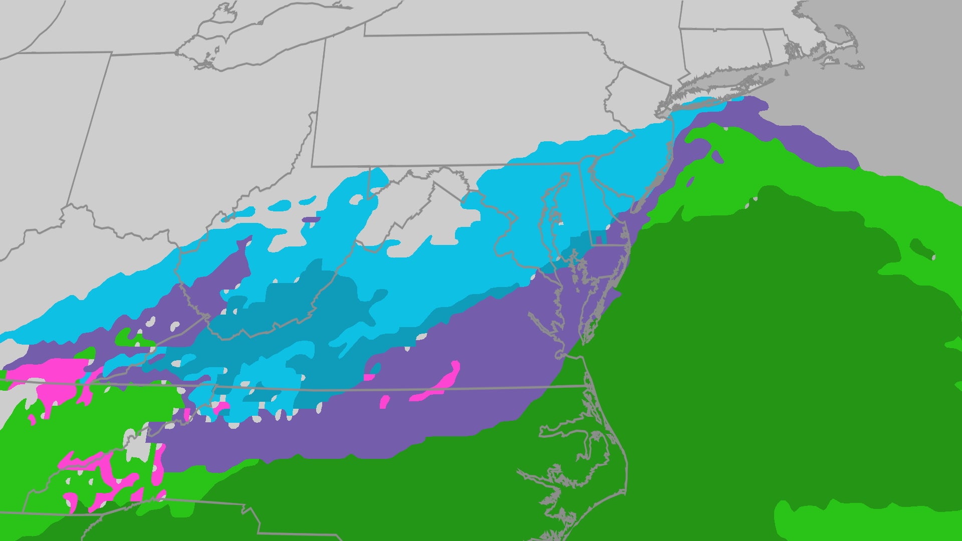Late week wintry mix to impact Mid-Atlantic travel