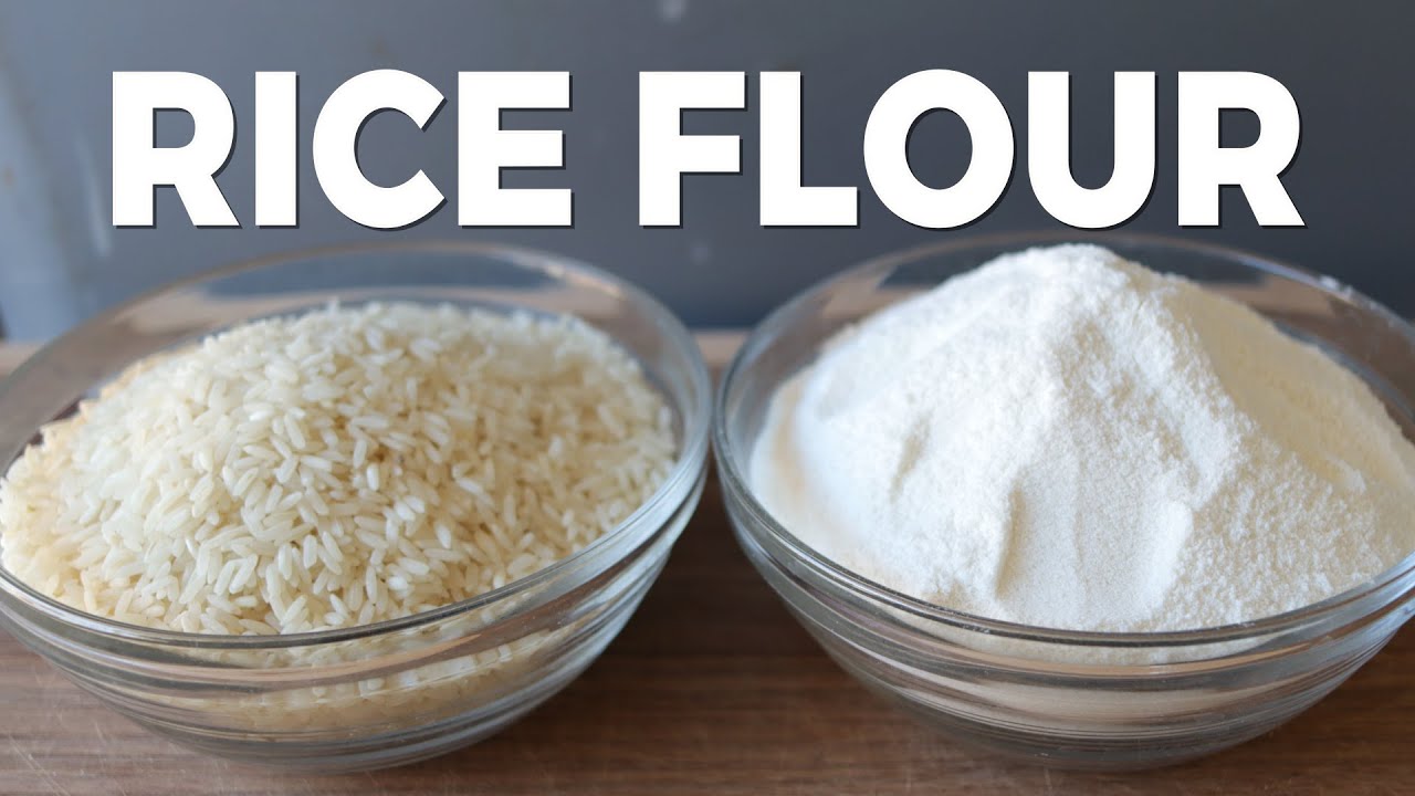 How to make rice flour at home | Cooking basics
