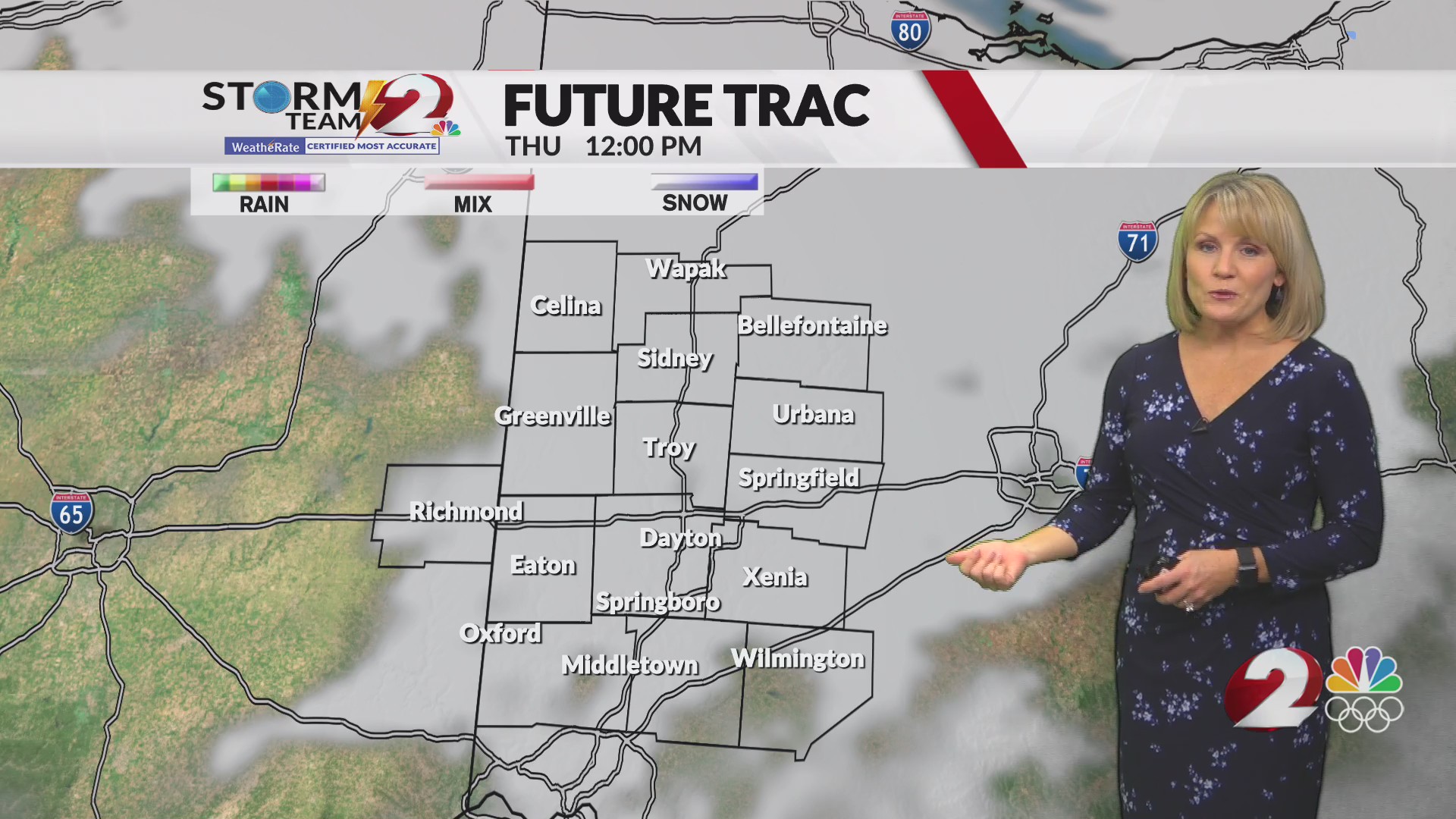 Today's Miami Valley Forecast Update 12/3/25