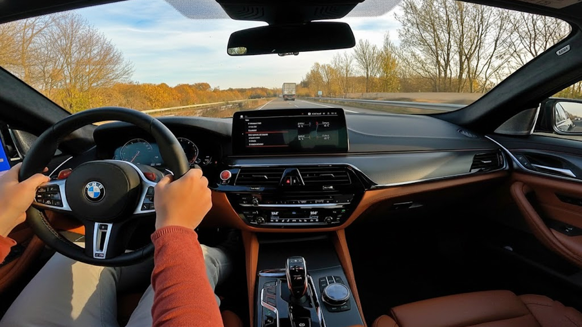 BMW M5 Competition F90 – 310 KM/H Autobahn Run!