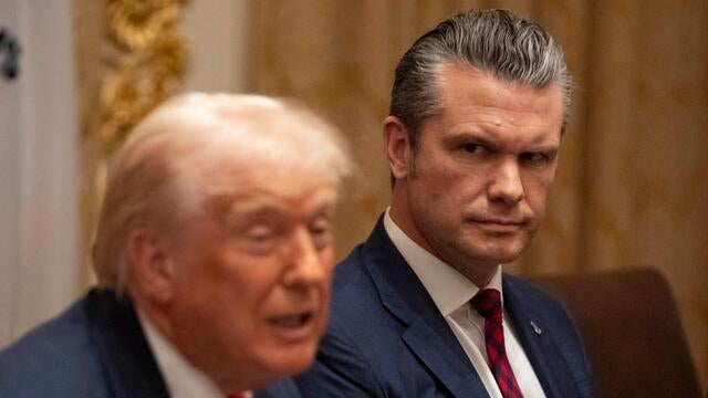 Hegseth blames "fog of war," other meeting as questions ...