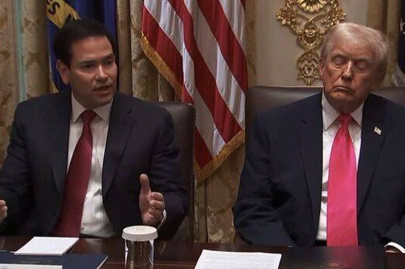 Fox News viewers baffled as President Trump appears to fall asleep ...