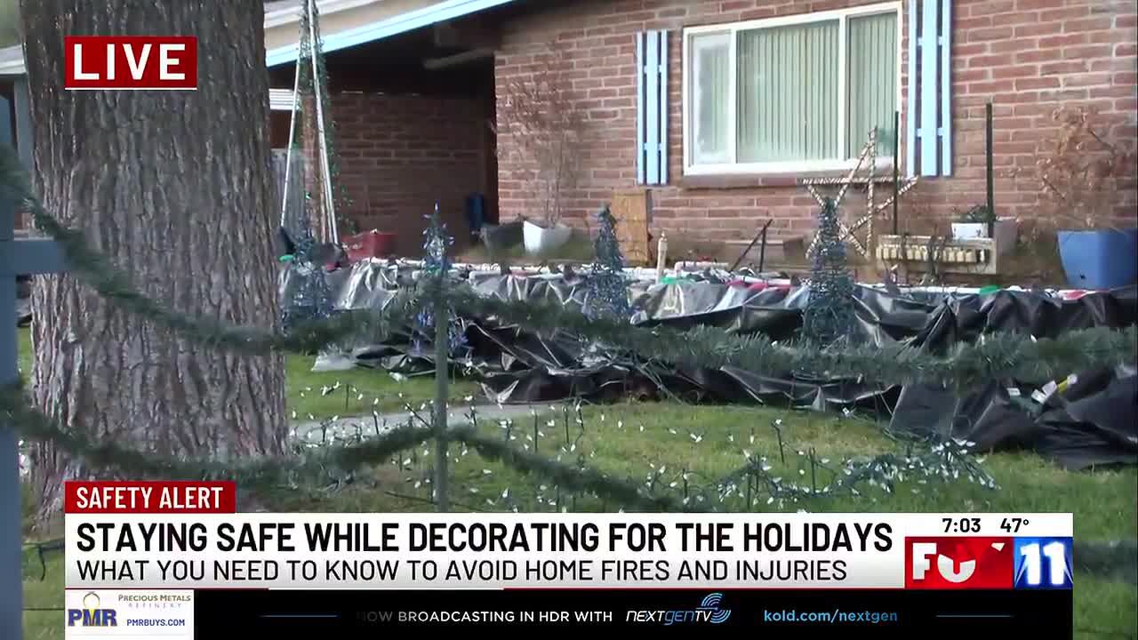 Tucson Fire shares safety tips for holiday decorating season
