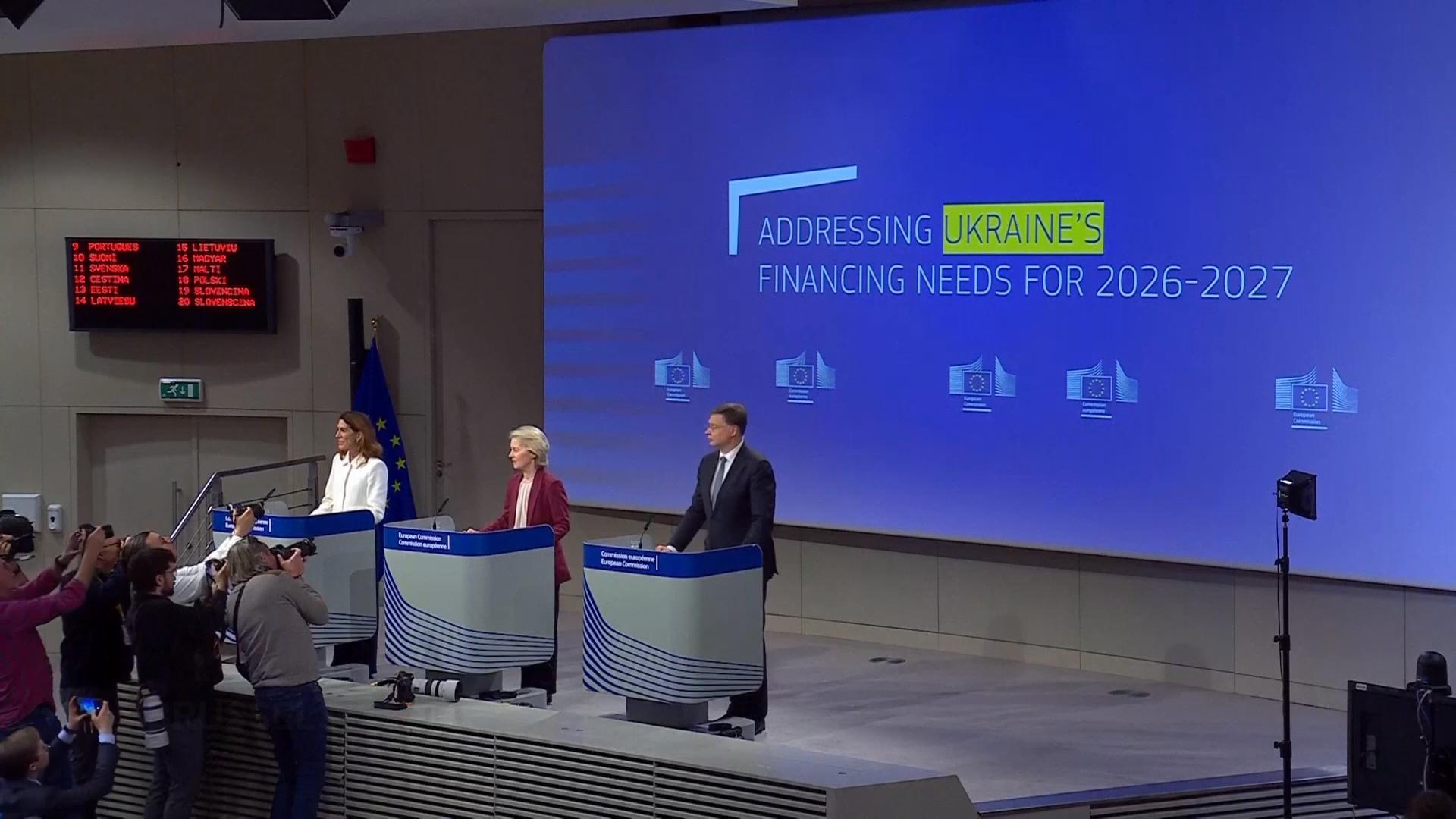 The EU lays out a plan to fund Ukraine using frozen Russian assets but ...