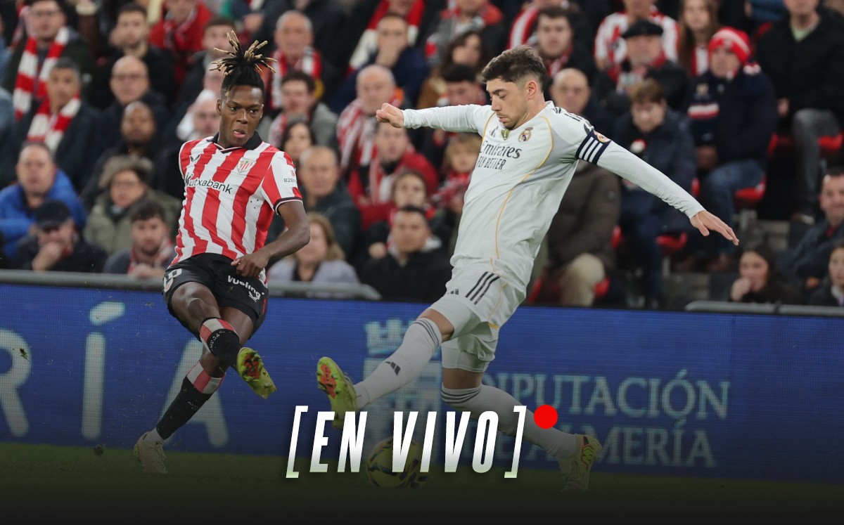 Athletic vs Real Madrid en vivo. Partido hoy de LaLiga de España 2025
