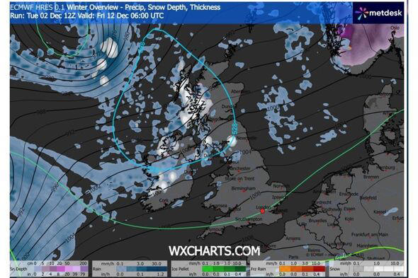 UK snow maps show blizzards hitting England and Scotland - full list of ...