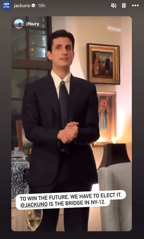 Caroline Kennedy Attends Son Jack Schlossberg's First Campaign Event