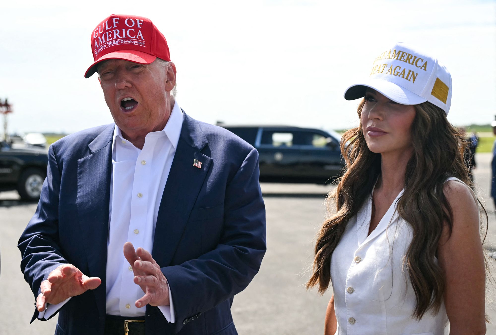 Cost of Noem’s makeup and horse rental for her $143m ad revealed