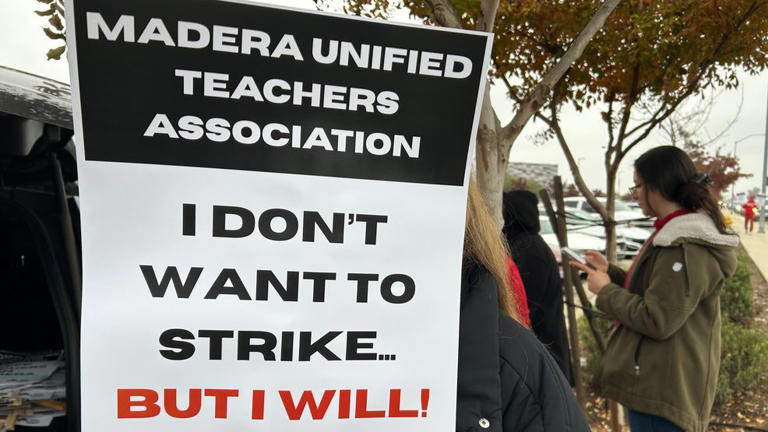 Madera teachers picket for better pay amid retention crisis; school ...