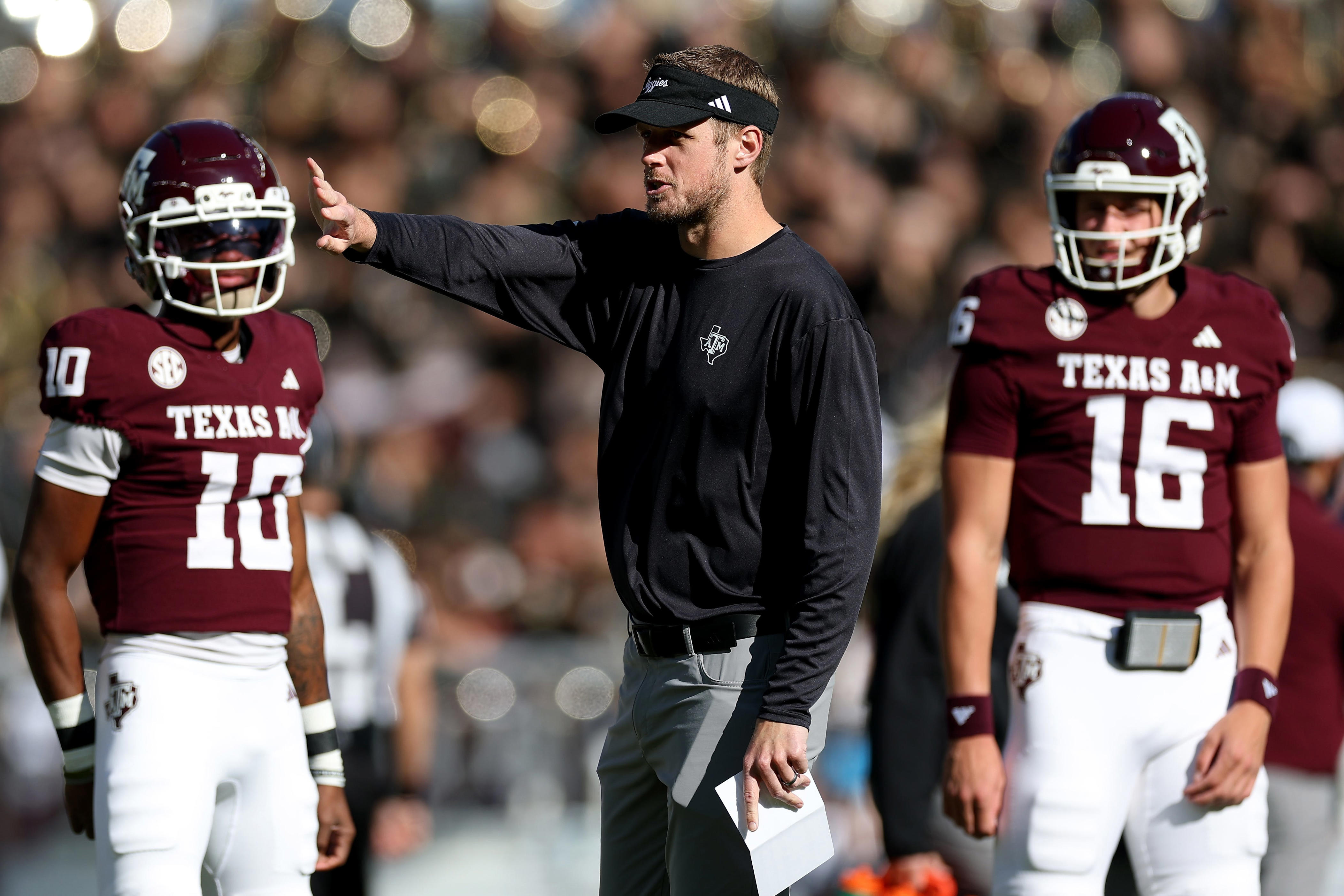 Texas A&M coach expects Klein to remain OC in CFP if he takes K-State job